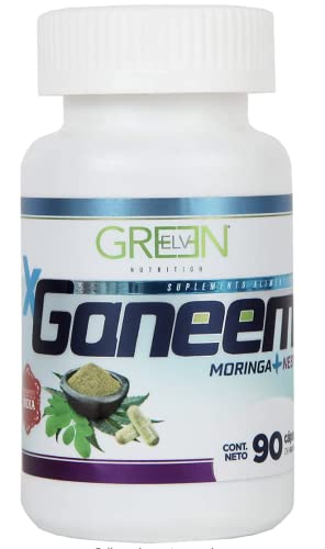 Green ELV Ganeem 90 Capsules Heath Secret uk supplements