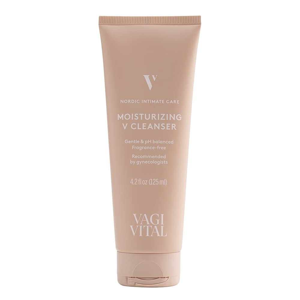 VagiVital V-Cleanser Moisturizing Daily Feminine Wash for Intimate Area, Soap-Free, Fragrance Free VagiVital uk supplements