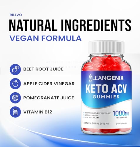 (2 Pack) LeanGenix Keto ACV Gummies - Official - Keto Lean Genix ACV Advanced Formula Rillvo uk supplements