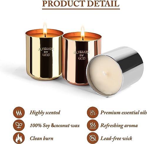 UCC Candles for Home Scented | Premium Aromatherapy Candles Gift Set for Women UCC uk supplements
