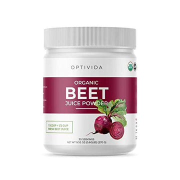 OPTIVIDA Nitric Oxide Beet Powder Organic | All Natural Beets Roots Supplements OPTIVIDA uk supplements