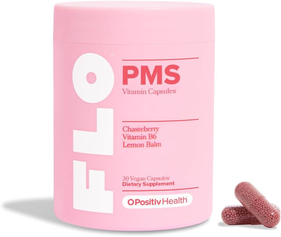 FLO PMS Gummies for Women, 30 Servings (Pack of 1) - Proactive PMS Relief O Positiv Store uk supplements