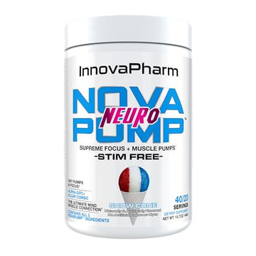 InnovaPharm NOVAPUMP Neuro (Snow Cone) Powder - 15.7 Ounces InnovaPharm uk supplements