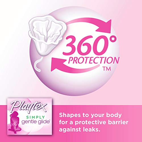 Playtex Simply Gentle Glide Unscented Tampons, Super Absorbency, 36 Count (Pack of 1) PLAYTEX uk supplements