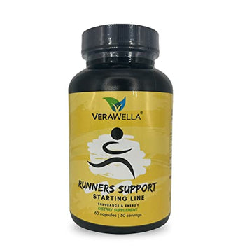 VeraWella - Runners Support Starting Line, Nitric Oxide Booster with L-Arginine, L Citrulline VeraWella uk supplements