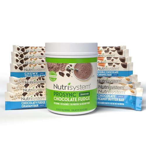 Nutrisystem® 14-Day Meal Replacement Kit with Lunch Bars & Shakes, 28 Servings Nutrisystem uk supplements