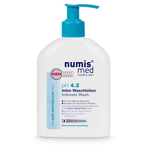 Numis Med Intimate Wash pH 4.2, Skin-Soothing pH Balance Feminine Wash for Every Woman Numis Med uk supplements