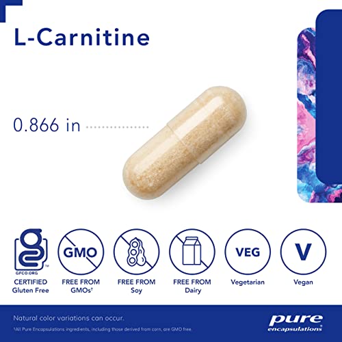 Pure Encapsulations L-Carnitine | Hypoallergenic Supplement for Cardiovascular and Endurance Support Pure Encapsulations uk supplements