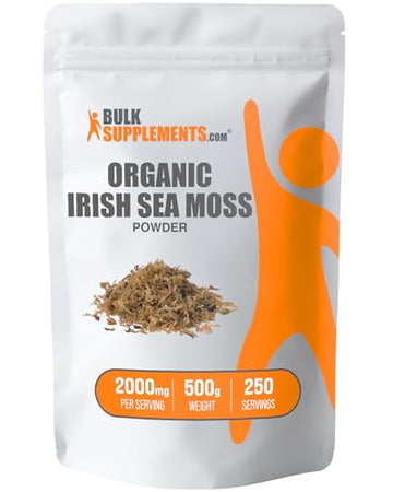 BULKSUPPLEMENTS.COM Organic Irish Sea Moss Powder - Sea Moss Supplement, Irish BULKSUPPLEMENTS.COM uk supplements