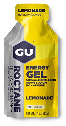GU Energy Roctane Ultra Endurance Energy Gel, 24-Count, Lemonade GU Energy uk supplements