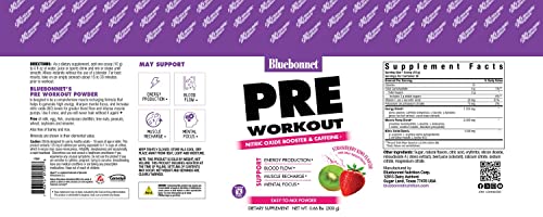 Bluebonnet Nutrition Extreme Edge Pre Workout, Muscle Recharging Formula, Increases Bluebonnet uk supplements