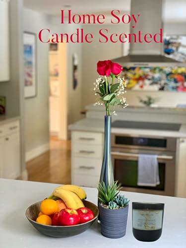 Sandalwood Bourbon Non-Toxic Candles | Natural Candles for Men |Aromatherapy Candle Relaxing Terreux Mind & Body uk supplements