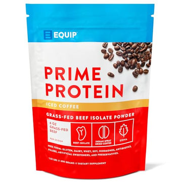 Equip Foods Prime Protein - Grass Fed Beef Protein Powder Isolate - Paleo and Keto Equip uk supplements