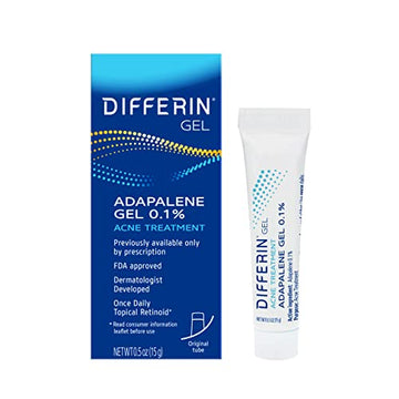 Differin Acne Treatment Gel, 30 Day Supply, Retinoid Treatment for Face Differin uk supplements