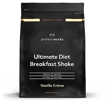 Protein Works - Ultimate Diet Breakfast Shake | Low Calorie Breakfast Shake | Low Sugar High Protein Breakfast Protein Works uk supplements