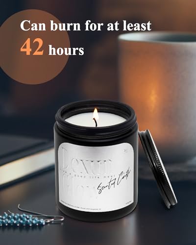 Aromatherapy Candle, Handcrafted with Natural Soy Wax and Essential Oils for Home Scented Dexun Glow uk supplements