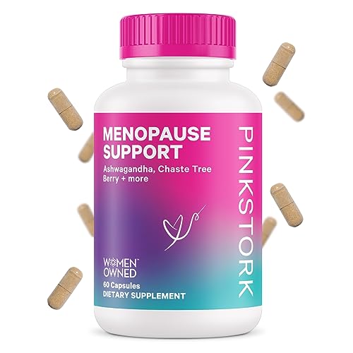 Pink Stork Menopause Supplements for Women with Ashwagandha and Black Cohosh Pink Stork uk supplements