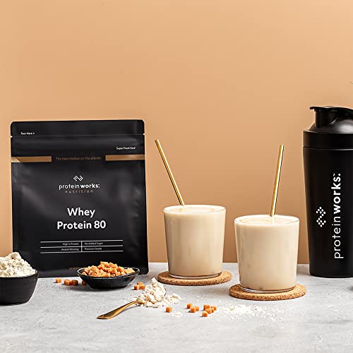 Protein Works - Whey Protein 80 Powder | Low Calorie Protein Shake | Whey Protein Shake Protein Works uk supplements