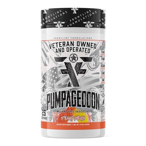 FRONTLINE FORMULATIONS Pumpageddon, Non Stim Pre-Workout Powder, Explosive FRONTLINE FORMULATIONS uk supplements