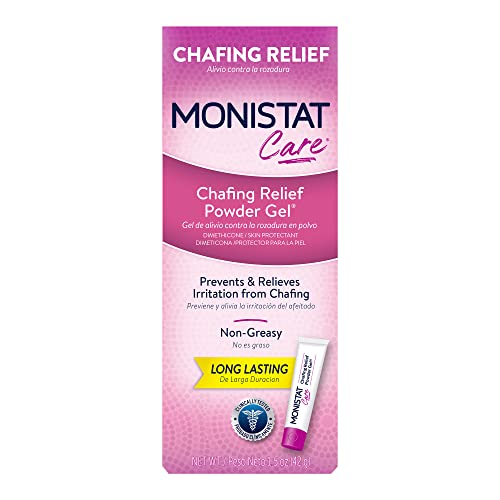 Monistat Chafing Relief Powder Gel, Anti-Chafe Protection, Fragrance Free Chafing Gel, 1.5 Oz, 1 Pack Monistat uk supplements