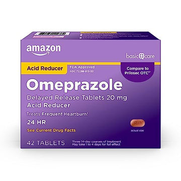 Amazon Basic Care Omeprazole Delayed Release Tablets 20 mg, Treats Frequent Amazon Basic Care uk supplements
