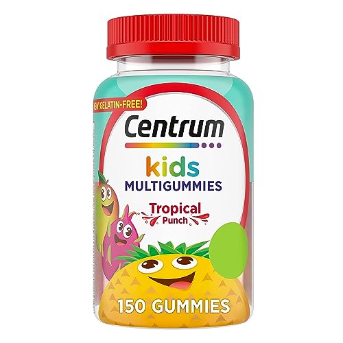Centrum Kids Multivitamin Gummies, Tropical Punch Flavor Made With Natural Flavors Centrum uk supplements