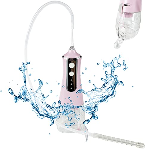 JZCXword Automatic Electric Enema Bulb with 3 Enemas Tip & 3 Mode 19.7in Silicone Tubing Anal JZCXword uk supplements