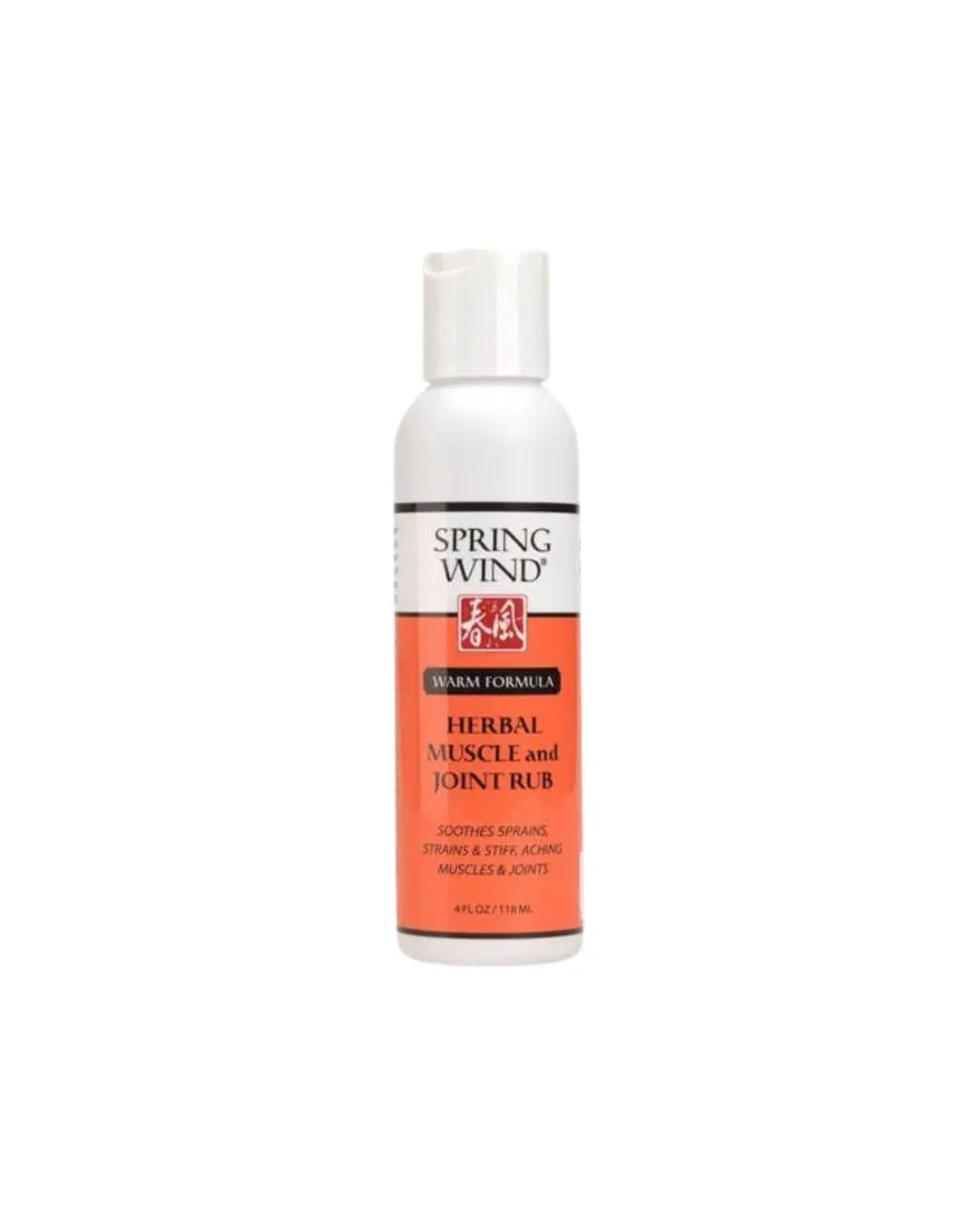 Spring Wind Herbal Muscle and Joint Rub (Warm Version) - Soothes Sprains, Strains, and Stiff, Aching Muscles and Joints Spring Wind uk supplements