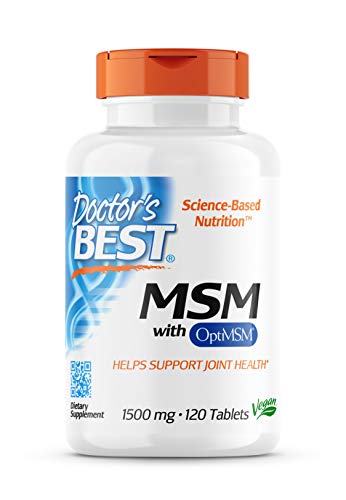 Doctor's Best MSM with OptiMSM, Non-GMO, Gluten Free, Joint Support, 1500 mg Doctor's BEST uk supplements