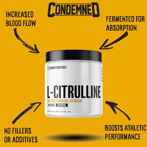 CONDEMNED Labz L-Citrulline Powder - 100% Pure Fermented L-Citrulline - Nitric Oxide CONDEMNED uk supplements