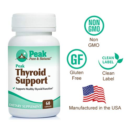 Peak Pure & Natural Thyroid Support Thyroid Supplement and Metabolism Booster to Support Peak Pure & Natural uk supplements