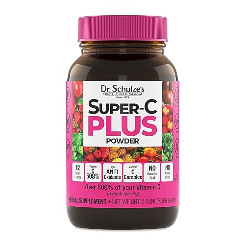 Dr. Schulze's | Super-C Plus Powder | Vitamin C Complex | Clinical Herbal Formula Dr. Schulze's uk supplements