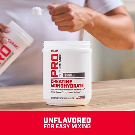 GNC Pro Performance Pro Performance Creatine Monohydrate - 50 Servings GNC uk supplements