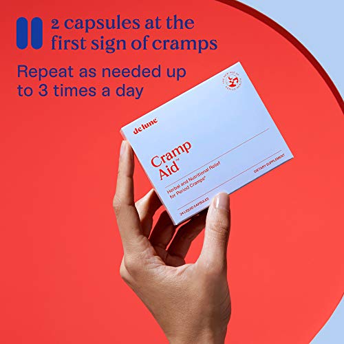 De Lune Cramp Aid, Herbal and Natural Relief for Period Cramps with Fenugreek Seed De Lune uk supplements