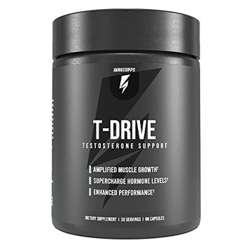 InnoSupps : T-Drive | Testosterone Booster | Amplify Muscle Growth | KSM-66 Ashwagand InnoSupps uk supplements