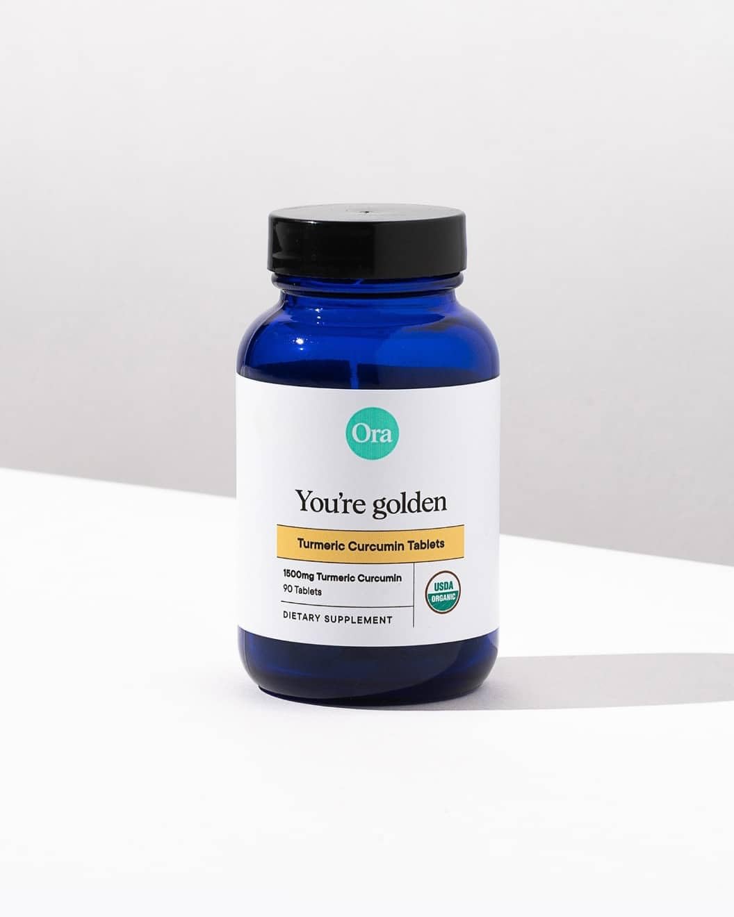 Ora Organic Turmeric Curcumin with Piperine - Pure Extracts for Joint Stress and Cardiovascular Health, Support Healthy Cognitive Function, No Filler Ingredients - 90 Vegan Tablets, 1 Month Supply Ora Organic uk supplements
