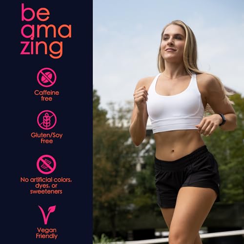 BEAM Be Amazing Vegan Pre-Workout Powder | Energy Booster Powdered Drink with All BEAM uk supplements