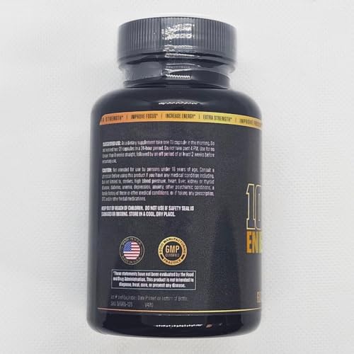 1080p Thermogenic Energy Burn | #1 Rated Energy & Pre Workout for Men & Women EPN Supplements uk supplements