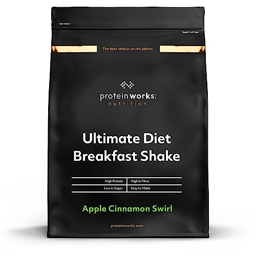 Protein Works - Ultimate Diet Breakfast Shake | Low Calorie Breakfast Shake | Low Sugar High Protein Breakfast Protein Works uk supplements