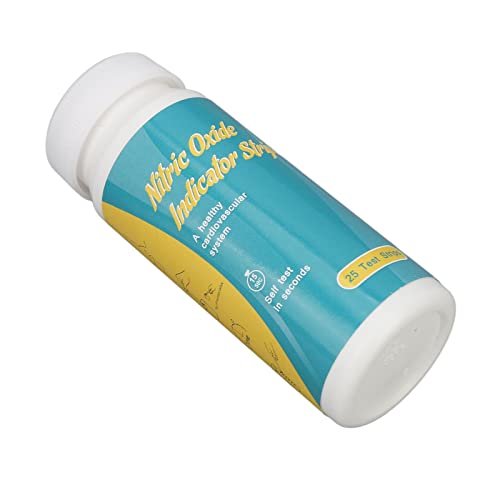 Nitric Oxide Test Strips, 25 Strips Body Nitric Oxide Flow Nitric Oxide Test Strips Results Naroote uk supplements