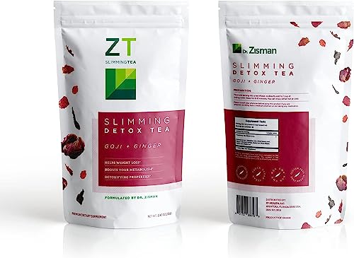 Dr. Zisman ZT Slimming - Goji-Ginger Detox Blend - Healthy Weight Management Organic Dr. Zisman ZT Slimming Tea uk supplements