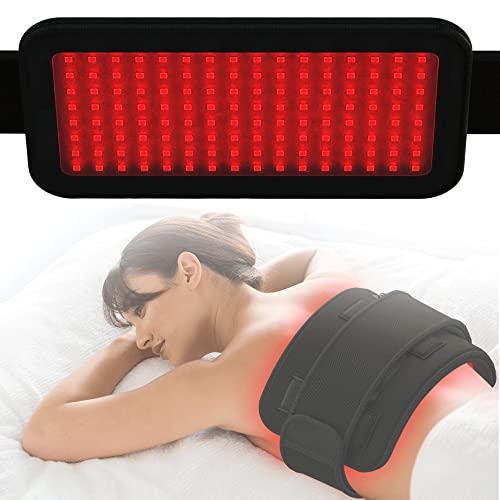 Red Light Therapy Belt, Infrared Light Therapy Wrap Red Light Therapy Device for Body, Pain Relief Jitesy uk supplements