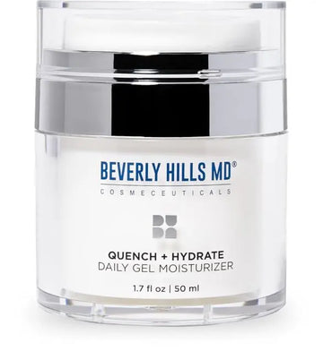 Beverly Hills MD Quench + Hydrate Daily Gel Moisturizer- Visibly Smooth, Plump, Hydrate Face & Neck for Wrinkles, Sagging- Skin Smoothing & Re-Energizing- Visibly Reduce Signs of Aging w/Niacinamide Beverly Hills MD uk supplements