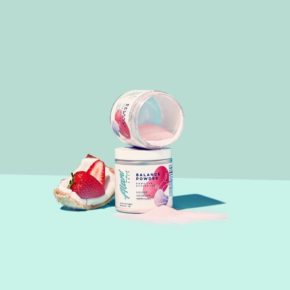 Alani Nu Balance Powder Hawaiian Shaved ICE | Supplement for Women | Hormonal Supp Alani Nu uk supplements