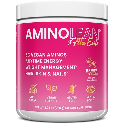 RSP NUTRITION AminoLean Pre Workout x Alix Earle Berry Alixir, Clean Energy with No Jitters RSP NUTRITION uk supplements