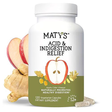 Matys Acid & Indigestion Relief Capsules, Safe Antacid Alternative for Occasional Acid Matys uk supplements