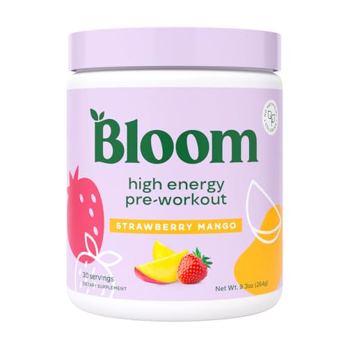 Bloom Nutrition High Energy Pre Workout Powder, Amino Energy with Beta Alanine Bloom Nutrition uk supplements