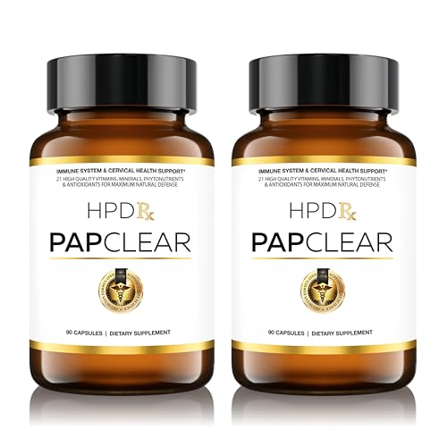 HPD Rx PAPCLEAR Physician Formulated | All Natural HPV Immune Support Supplement HPD Rx uk supplements