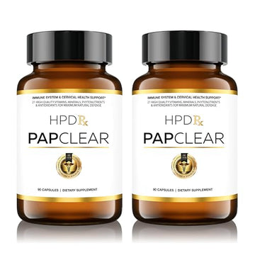 HPD Rx PAPCLEAR Physician Formulated | All Natural HPV Immune Support Supplement HPD Rx uk supplements