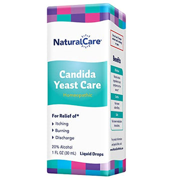 NaturalCare Candida Yeast Care Drops, Homeopathic Treatment Temporarily Relieves Symptoms Natra-Bio uk supplements